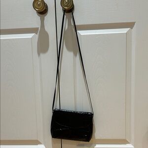 Sleek Black Crossbody Bag